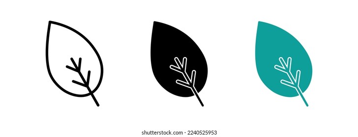 leaf icon, leaf icon vector, in trendy flat style isolated on white background. leaf icon image, leaf icon illustration eps 10