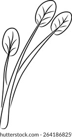 Leaf icon,foliage icon,leaf line art sketch,minimalist leaf illustration