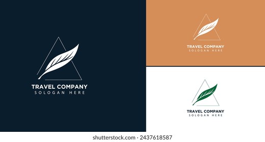 Leaf icons set ecology nature element, green leafs