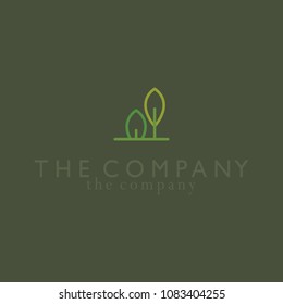 leaf ideas design vector illustration on background