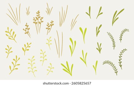 Leaf illustration  for card or decoration