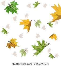 leaf illustration in flat style. recycling ecosystem symbol.Element design for natural, eco-friendly, recycling bio labels