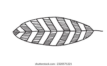 Leaf illustration image. 
Hand drawn image artwork of a leaf. 
Simple cute original logo.
Hand drawn vector illustration for posters, cards, t-shirts.