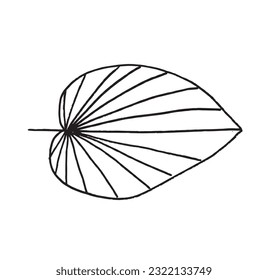 Leaf illustration image. 
Hand drawn image artwork of a leaf. 
Simple cute original logo.
Hand drawn vector illustration for posters, cards, t-shirts.