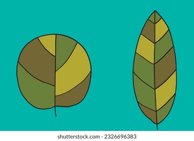Leaf illustration image. 
Hand drawn image artwork of a leaf. 
Simple cute original logo.
Hand drawn vector illustration for posters, cards, t-shirts.