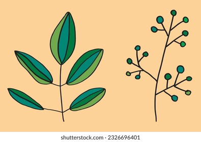 Leaf illustration image. 
Hand drawn image artwork of a leaf. 
Simple cute original logo.
Hand drawn vector illustration for posters, cards, t-shirts.