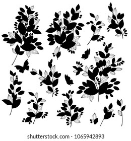 Leaf illustration object.
It was simple and expressed a leaf
