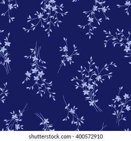 Leaf illustration pattern