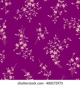 Leaf illustration pattern