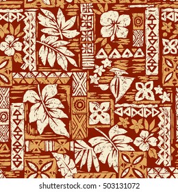 Leaf illustration pattern