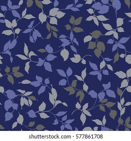 Leaf illustration pattern