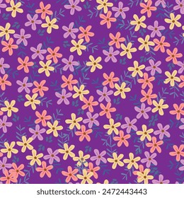 Leaf illustration pattern. It was simple and expressed a leaf These designs continue seamlessly