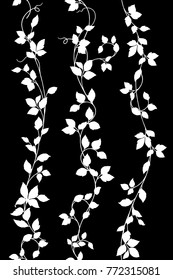 Leaf illustration pattern.
It was simple and expressed a leaf
