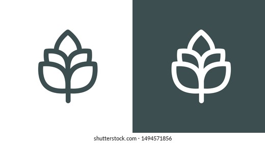 Leaf Illustration Symbol Icon Vector