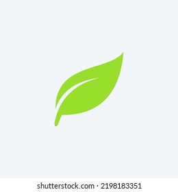 leaf illustration vector graphic, good for product nutrition, vegan and etc.