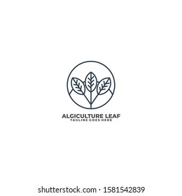 Leaf Illustration Vector Template. Suitable for Creative Industry, Multimedia, entertainment, Educations, Shop, and any related business
