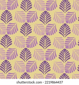 leaf ilustration pattern background vector