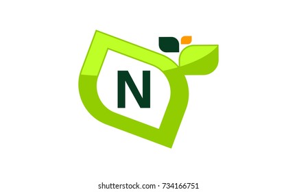 Leaf Initial N