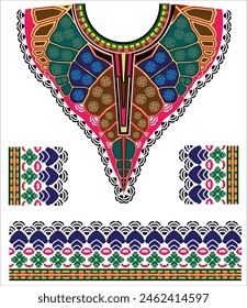 Diseño de camiseta Dashiki africana inspirada en la hoja, tan elegante y tiene una sensación de naturaleza 