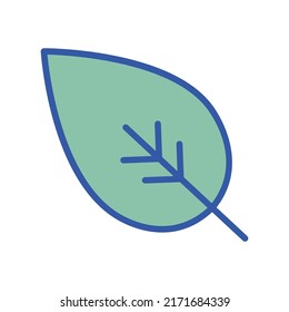 Icono de vector aislado de hoja que puede modificar o editar fácilmente 

