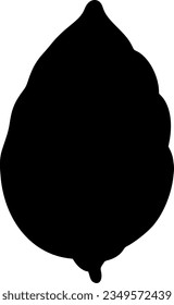 leaf isolated vector silhouette icon
