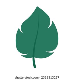 leaf item summer design illustration
