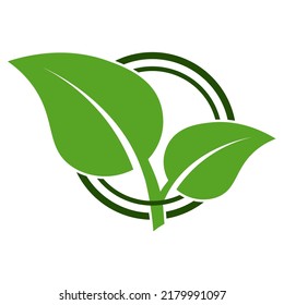 Icono de contorno de etiqueta de hoja. signo de estilo lineal para concepto móvil y diseño web. Símbolo ecológico, ilustración del logotipo. Gráficos vectoriales perfectos para píxeles. Ilustración del vector aislada en fondo blanco