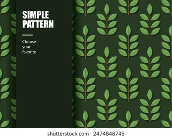 leaf leaves green floral tropical herbal botanic element exotic abstract exotic geometric wedding