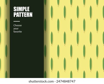 leaf leaves green floral tropical herbal botanic element exotic abstract exotic geometric wedding