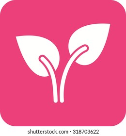 Leaf, leaves, green icon vector image.Can also be used for gardening. Suitable for mobile apps, web apps and print media.