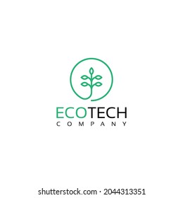 Blätter oder Blätter mit Logo-Design