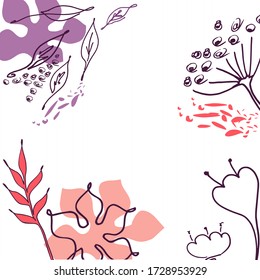 leaf leaves summer abstract vector