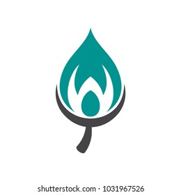 Leaf Letter W Initial Logo Design