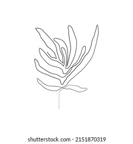 Seifenlinie Kunst. Seien Sie mit der Hand gezeichnet. Minimalistische Kunst. Moderne Dekoration.