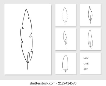 Leaf line art Hand drawn. Illustration about Leaf line art.