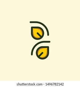 Leaf Line Culture Naturally Business Logo