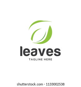 leaf log design template
