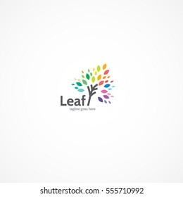 Leaf logo.