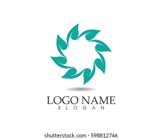 Similar Images, Stock Photos & Vectors of Leaf logo - 598812746