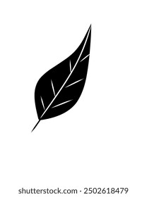 Leaf logo color black id beautifull 