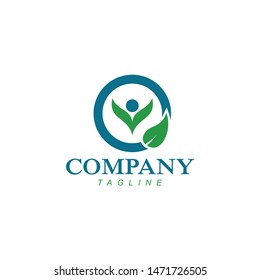 Leaf logo for the company
