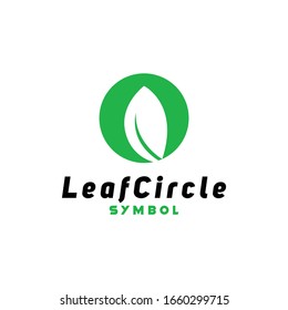 Leaf logo design with concept of Modern plant icon and organic Symbol vector.