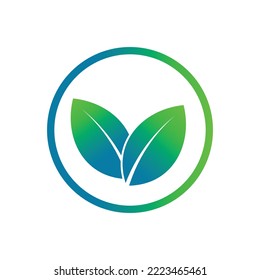 Logo-Design mit Farbverlauf-Beauty-Konzept