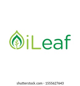leaf logo design for health