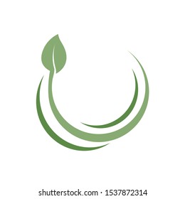 leaf logo design inspiration vector