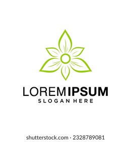 Leaf logo design inspirations, leaf logo simple, leaf logo green.