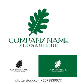 Leaf Logo Design Minimalist Vector for Spa, Wellness, Healthy, Beauty