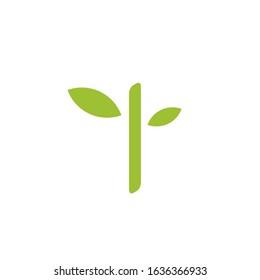 leaf logo design modern template