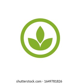 diseño moderno del logotipo de la hoja