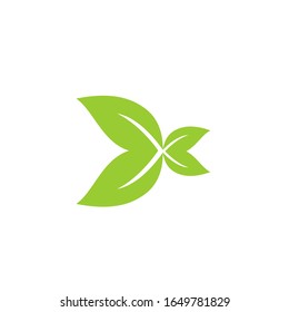 leaf logo design modern template